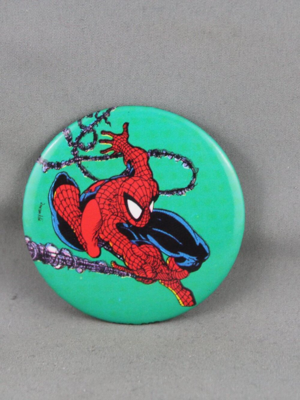 Vintage Marvel Comics Pin - Spider-Man - Celluloid Pin